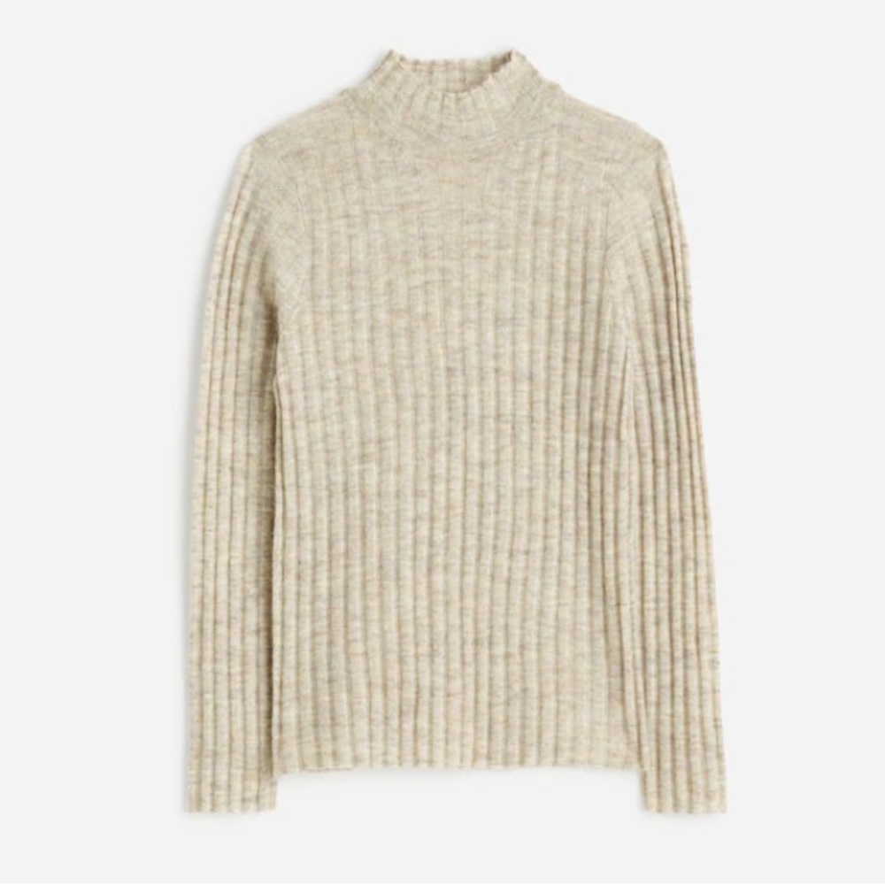 MADEWELL Alpaca Blend Mock Neck Sweater Size XL